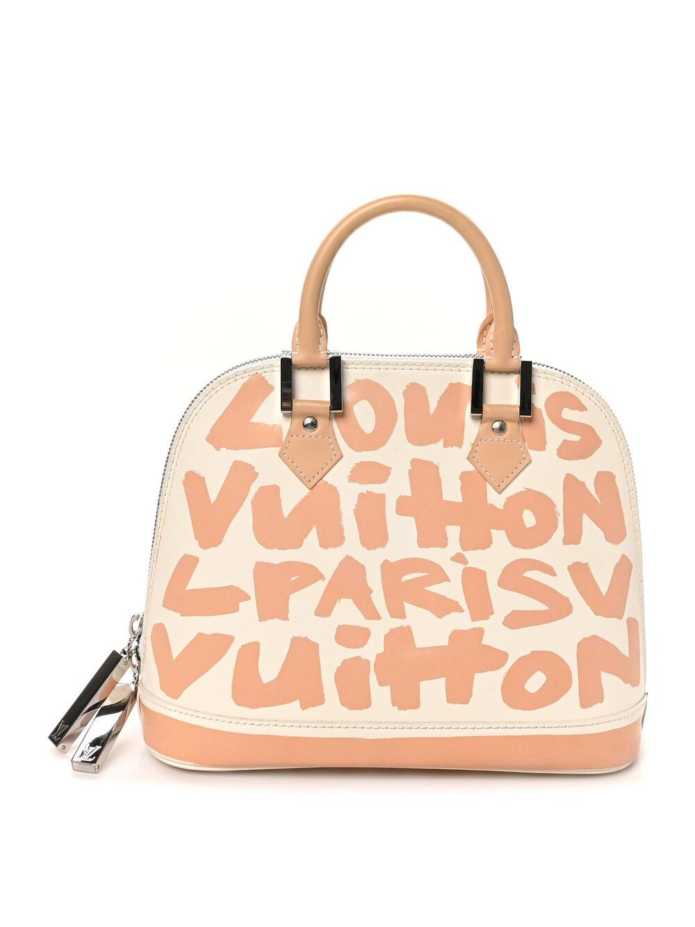 Louis Vuitton Graffiti Alma Mm Peach #370372L12B